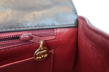 画像をギャラリービューアに読み込む, CHANEL/シャネル Vステッチ2WAYバッグ ラムスキン ブラック/ゴールド金具 ショルダーバッグ 800050150