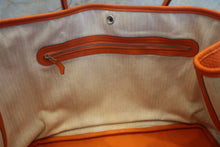 Load image into Gallery viewer, HERMES GARDEN PARTY PM Negonda leather Orange poppy □R Engraving Tote bag 700120121