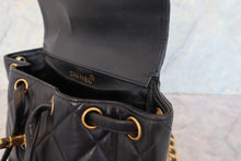 画像をギャラリービューアに読み込む, CHANEL/シャネル マトラッセチェーンリュック ラムスキン ブラック/ゴールド金具 リュック 700090168