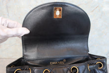 画像をギャラリービューアに読み込む, CHANEL/シャネル マトラッセチェーンリュック ラムスキン ブラック/ゴールド金具 リュック 700090168