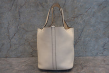 Load image into Gallery viewer, HERMES PICOTIN LOCK MM Clemence leather Nata Z Engraving Hand bag 700120100