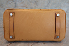 画像をギャラリービューアに読み込む, HERMES/エルメス バーキン25 オーストリッチ ナチュラル □N刻印 ハンドバッグ 700040126