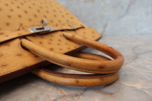 画像をギャラリービューアに読み込む, HERMES/エルメス バーキン25 オーストリッチ ナチュラル □N刻印 ハンドバッグ 700040126