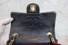 將圖片載入圖庫檢視器 CHANEL/シャネル ミニマトラッセシングルフラップチェーンショルダーバッグ ラムスキン ブラック/ゴールド金具 ショルダーバッグ 800050135