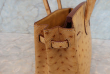 画像をギャラリービューアに読み込む, HERMES/エルメス バーキン25 オーストリッチ ナチュラル □N刻印 ハンドバッグ 700040126