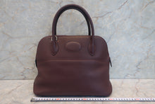 Load image into Gallery viewer, HERMES/BOLIDE 31 Clemence leather Prune □L Engraving Shoulder bag 700120099