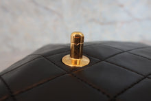 将图片加载到图库查看器,CHANEL/香奈儿 迷你CF 单盖 链条包 羊皮 Black/Gold hadware(黑色/金色金属) 肩背包 800050134