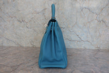 画像をギャラリービューアに読み込む, HERMES/エルメス ケリー32 トゴ ブルージーン □G刻印 ハンドバッグ 800010044