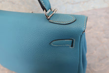 画像をギャラリービューアに読み込む, HERMES/エルメス ケリー32 トゴ ブルージーン □G刻印 ハンドバッグ 800010044