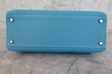 画像をギャラリービューアに読み込む, HERMES/エルメス ケリー32 トゴ ブルージーン □G刻印 ハンドバッグ 800010044