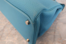 画像をギャラリービューアに読み込む, HERMES/エルメス ケリー32 トゴ ブルージーン □G刻印 ハンドバッグ 800010044