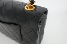 画像をギャラリービューアに読み込む, CHANEL/シャネル マトラッセチェーンハンドバッグ ラムスキン ブラック/ゴールド金具 ハンドバッグ 800100028