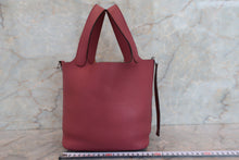 Load image into Gallery viewer, HERMES PICOTIN LOCK PM Clemence leather Bois de rose □O Engraving Hand bag 700040211