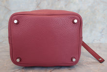 Load image into Gallery viewer, HERMES PICOTIN LOCK PM Clemence leather Bois de rose □O Engraving Hand bag 700040211