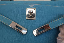 画像をギャラリービューアに読み込む, HERMES/エルメス ケリー32 トゴ ブルージーン □G刻印 ハンドバッグ 800010044