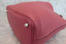 Load image into Gallery viewer, HERMES PICOTIN LOCK PM Clemence leather Bois de rose □O Engraving Hand bag 700040211