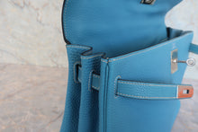 画像をギャラリービューアに読み込む, HERMES/エルメス ケリー32 トゴ ブルージーン □G刻印 ハンドバッグ 800010044