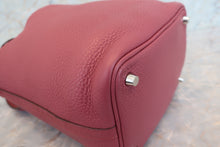 Load image into Gallery viewer, HERMES PICOTIN LOCK PM Clemence leather Bois de rose □O Engraving Hand bag 700040211