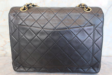 將圖片載入圖庫檢視器 CHANEL/シャネル マトラッセWフラップWチェーンショルダーバッグ ラムスキン ブラック/ゴールド金具 ショルダーバッグ 700090157