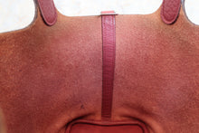 Load image into Gallery viewer, HERMES PICOTIN LOCK PM Clemence leather Bois de rose □O Engraving Hand bag 700040211