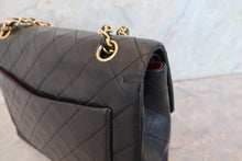 將圖片載入圖庫檢視器 CHANEL/シャネル マトラッセWフラップWチェーンショルダーバッグ ラムスキン ブラック/ゴールド金具 ショルダーバッグ 700090157