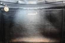 画像をギャラリービューアに読み込む, CHANEL/シャネル 中マトラッセシングルフラップチェーンショルダーバッグ ラムスキン ブラック/ゴールド金具 ショルダーバッグ 700080154