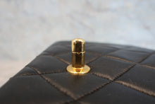 画像をギャラリービューアに読み込む, CHANEL/シャネル ダイアナマトラッセチェーンショルダーバッグ ラムスキン ブラック/ゴールド金具 ショルダーバッグ 800040033