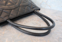 画像をギャラリービューアに読み込む, CHANEL/シャネル 復刻トート キャビアスキン ブラック/シルバー金具 トートバッグ 800010031