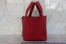 画像をギャラリービューアに読み込む, HERMES/エルメス ピコタンロックMM ヴォーエプソン ゴールド/クレ/ブラック C刻印 ハンドバッグ 700070109