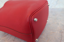 画像をギャラリービューアに読み込む, HERMES/エルメス ピコタンロックPM トリヨンクレマンス ルージュガランス □R刻印 ハンドバッグ 700100137