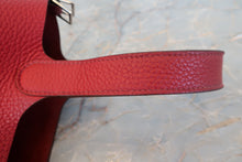 画像をギャラリービューアに読み込む, HERMES/エルメス ピコタンロックPM トリヨンクレマンス ルージュガランス □R刻印 ハンドバッグ 700100137