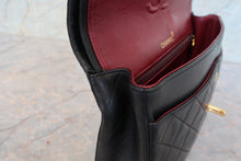 將圖片載入圖庫檢視器 CHANEL/シャネル マトラッセWフラップWチェーンショルダーバッグ ラムスキン ブラック/ゴールド金具 ショルダーバッグ 700090157