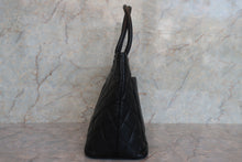 Load image into Gallery viewer, CHANEL Medallion Tote Caviar skin Black/Gold hadware Tote bag 700080156