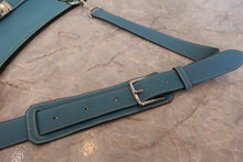 画像をギャラリービューアに読み込む, HERMES/エルメス ジプシエール34 トリヨンクレマンス ブルージーン □L刻印 ショルダーバッグ 700110009