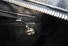 画像をギャラリービューアに読み込む, CHANEL/シャネル 復刻トート キャビアスキン ブラック/シルバー金具 トートバッグ 800010031