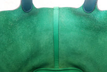 Load image into Gallery viewer, HERMES PICOTIN LOCK Eclat MM Clemence leather/Swift leather Menthe/Vert bosphore Z Engraving Hand bag 800050145