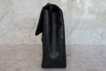 將圖片載入圖庫檢視器 CHANEL/シャネル 中マトラッセシングルフラップチェーンショルダーバッグ ラムスキン ブラック/ゴールド金具 ショルダーバッグ 700090200