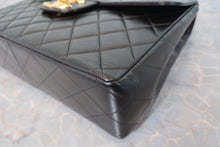 將圖片載入圖庫檢視器 CHANEL/シャネル 中マトラッセシングルフラップチェーンショルダーバッグ ラムスキン ブラック/ゴールド金具 ショルダーバッグ 700090200
