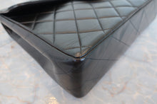 將圖片載入圖庫檢視器 CHANEL/シャネル 中マトラッセシングルフラップチェーンショルダーバッグ ラムスキン ブラック/ゴールド金具 ショルダーバッグ 700090200