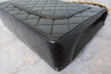 將圖片載入圖庫檢視器 CHANEL/シャネル 中マトラッセシングルフラップチェーンショルダーバッグ ラムスキン ブラック/ゴールド金具 ショルダーバッグ 700090200