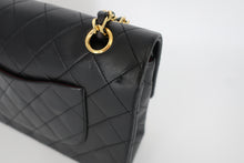 画像をギャラリービューアに読み込む, CHANEL/シャネル マトラッセWフラップWチェーンショルダーバッグ ラムスキン ブラック/ゴールド金具 ショルダーバッグ 800090229
