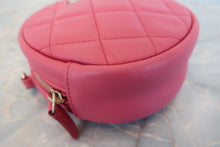 画像をギャラリービューアに読み込む, CHANEL/シャネル マトラッセラウンドチェーンショルダーバッグ ラムスキン ピンク/ゴールド金具 ショルダーバッグ 800010134