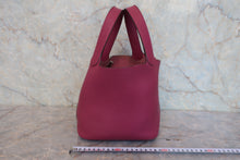 画像をギャラリービューアに読み込む, HERMES/エルメス ピコタンロックPM トリヨンクレマンス トスカ □O刻印 ハンドバッグ 800020239