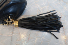 画像をギャラリービューアに読み込む, CHANEL/シャネル ココマークフリンジチェーンショルダーバッグ ラムスキン ブラック/ゴールド金具 ショルダーバッグ 800010064