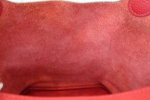 Load image into Gallery viewer, HERMES PICOTIN LOCK MM Clemence leather Rouge casaque X Engraving Hand bag 700040065