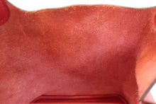 Load image into Gallery viewer, HERMES PICOTIN LOCK MM Clemence leather Rouge casaque X Engraving Hand bag 700040065