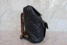 画像をギャラリービューアに読み込む, CHANEL/シャネル マトラッセチェーンリュック ラムスキン ブラック/ゴールド金具 リュック 700080162