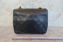 画像をギャラリービューアに読み込む, CHANEL/シャネル ミニマトラッセシングルフラップチェーンショルダーバッグ ラムスキン ブラック/ゴールド金具 ショルダーバッグ 800010081