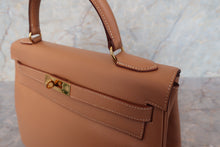 画像をギャラリービューアに読み込む, HERMES/エルメス ケリー32 クシュベル ナチュラル □B刻印 ショルダーバッグ 700100214