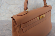 画像をギャラリービューアに読み込む, HERMES/エルメス ケリー32 クシュベル ナチュラル □B刻印 ショルダーバッグ 700100214